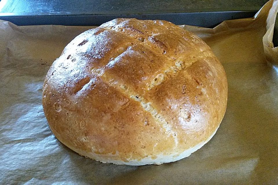 Rosinenbrot mit Kokosmilch