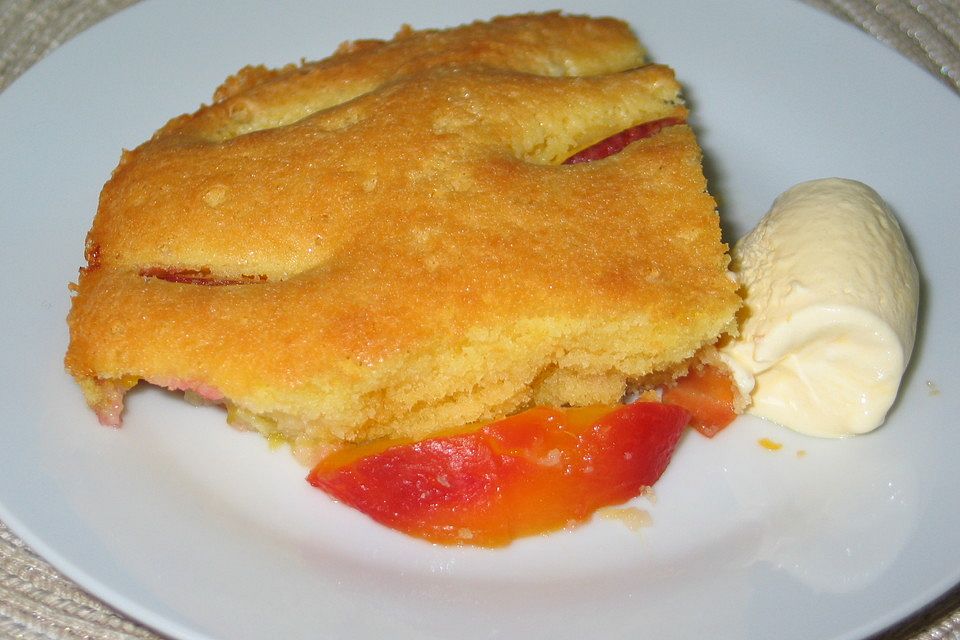 Sheila’s Peach Pudding