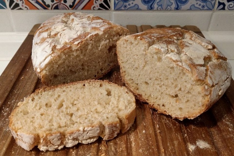 Ciabatta mit Maismehl