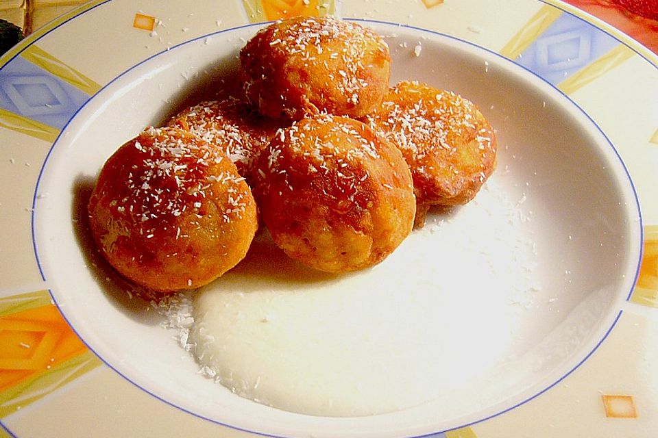 Bananenbällchen