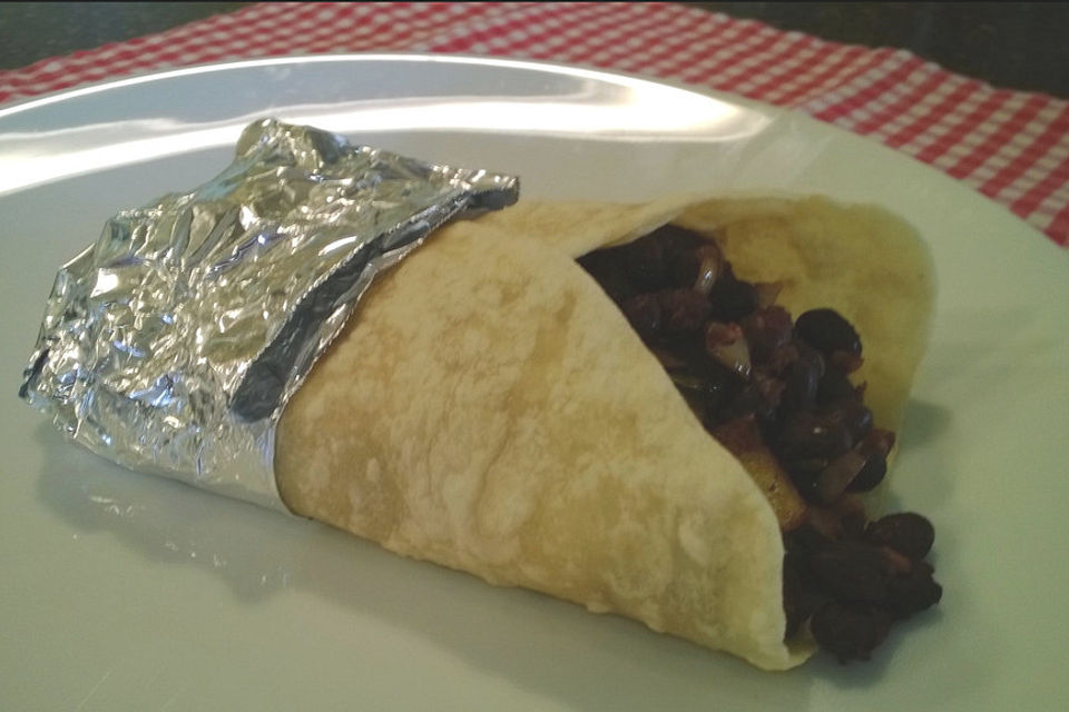 Black Bean Burrito