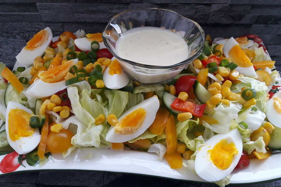 Joghurt-Dressing auf Vorrat