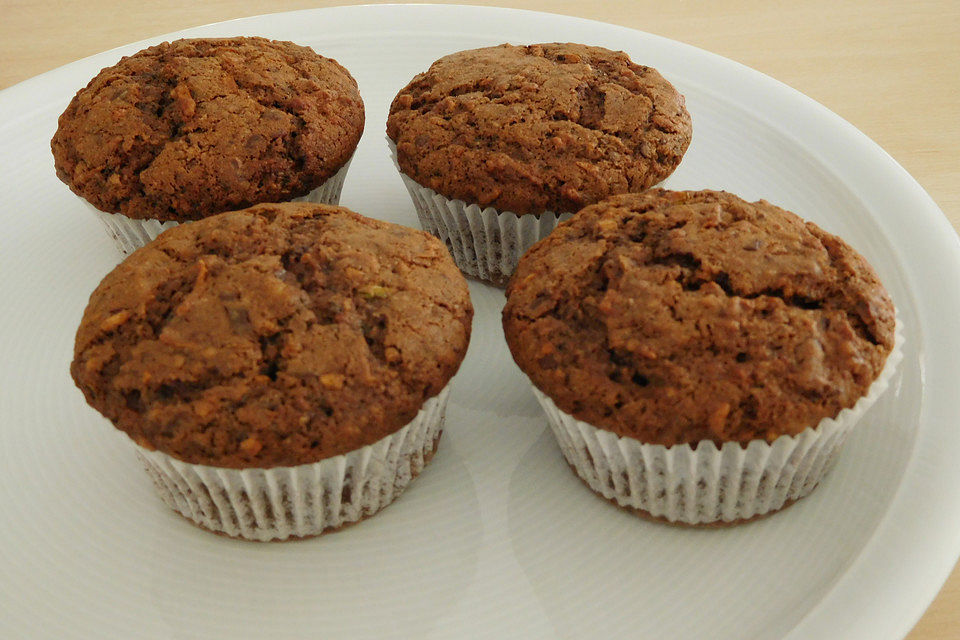 Schoko-Zucchini-Muffins