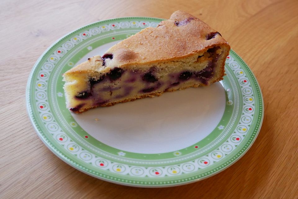 Glutenfreier Blaubeerkuchen