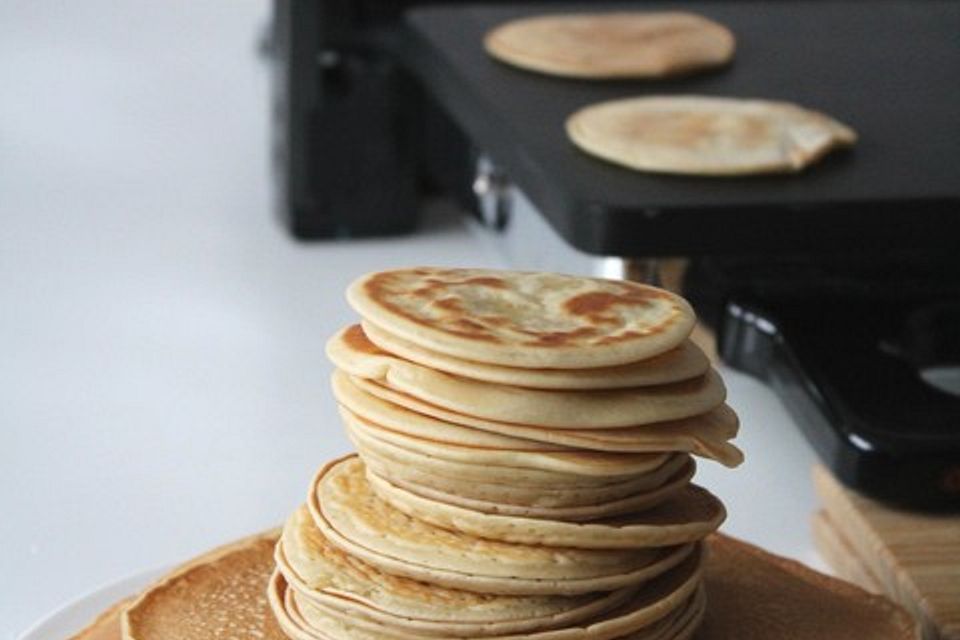 Pancakes aus dem Kontaktgrill