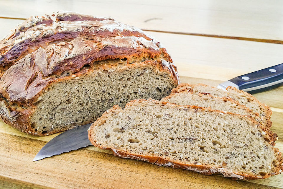 Aromatisches Vollkornbrot