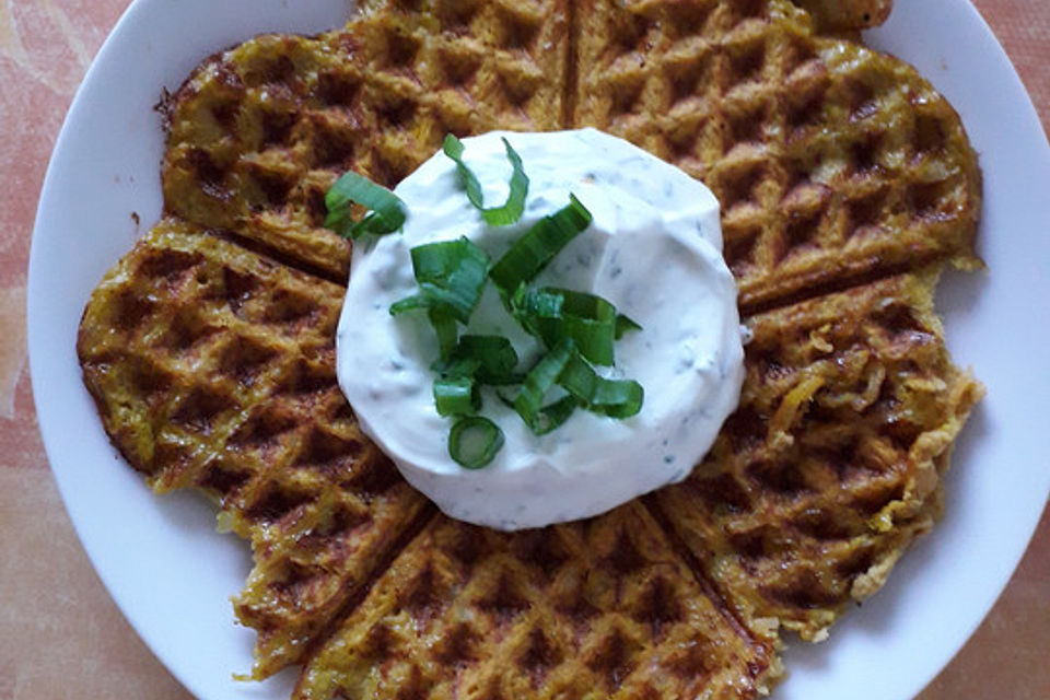 Paleo Süßkartoffelwaffeln