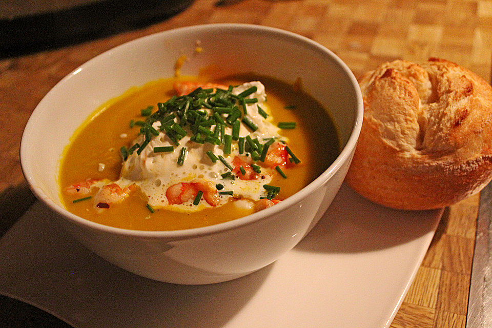 Exotische Kürbissuppe