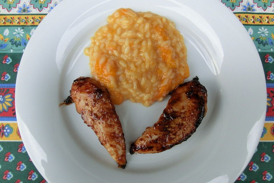 Aprikosenrisotto