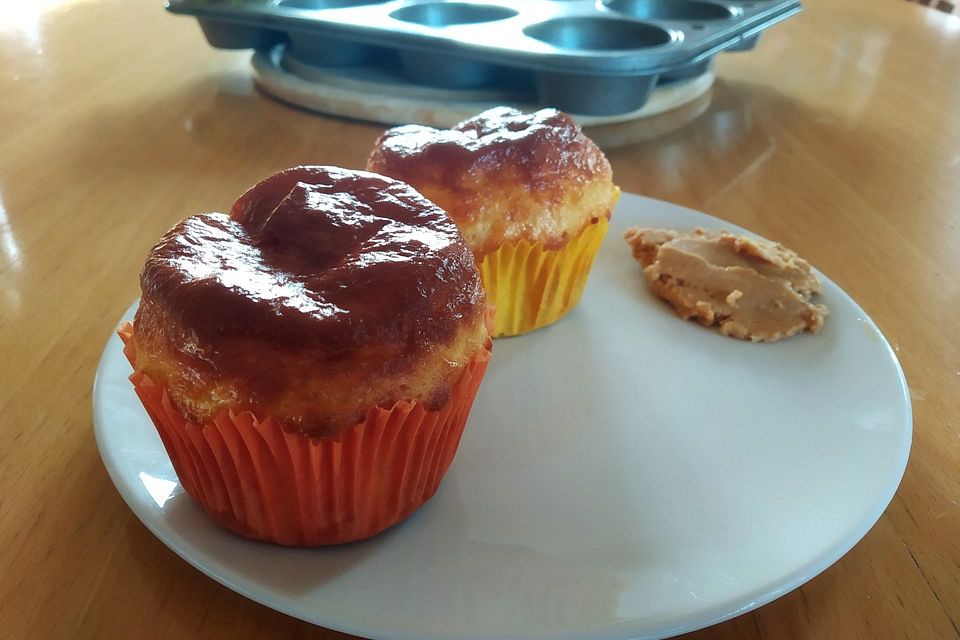 Low carb Croissant-Brötchen