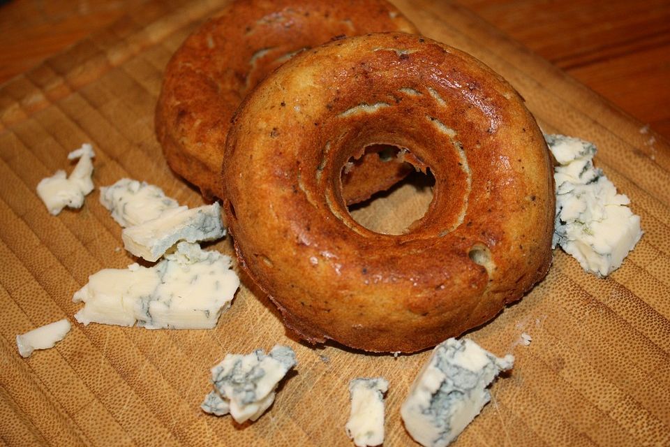 Bagels mit Gorgonzola