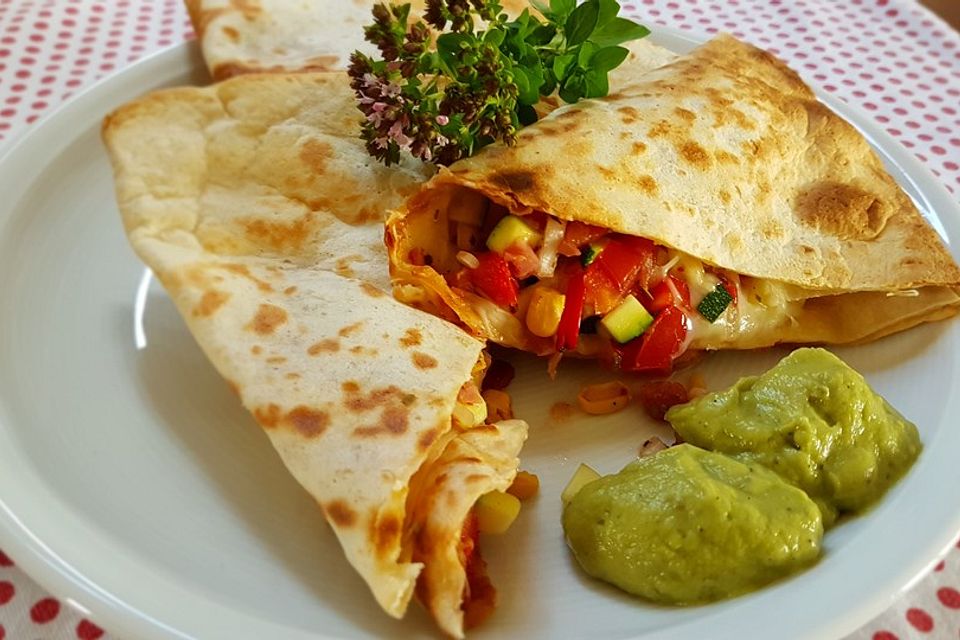 Quesadillas von Staubzuckerbäckerin