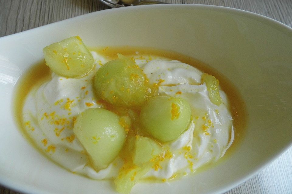 Griechisches Melonendessert