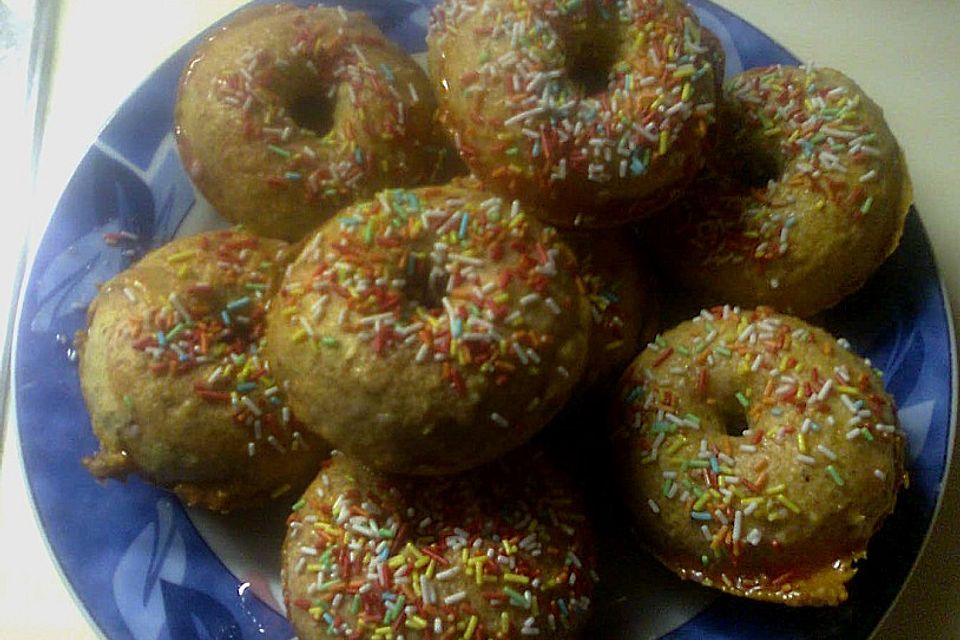 Donuts für die Blechform