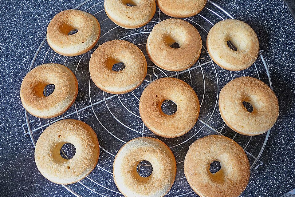 Donuts für die Blechform