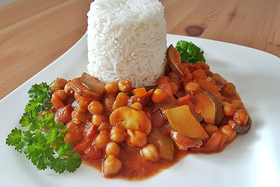 Veganes indisches Curry