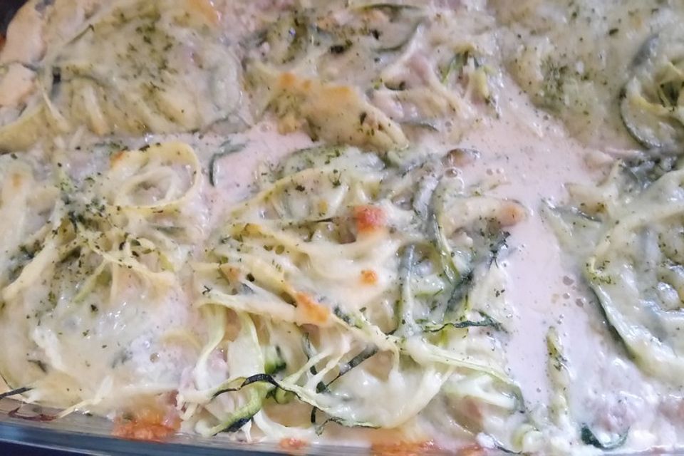 Zoodles überbacken