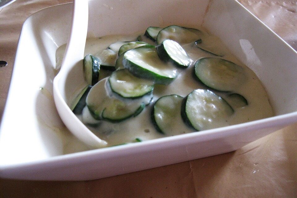 Gurken-Zucchini-Gemüse