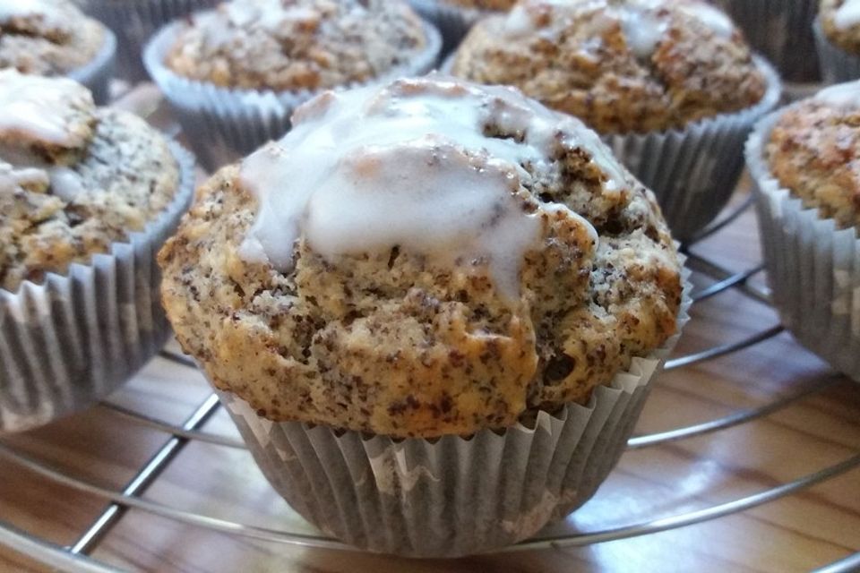 Mohnmuffins mit Joghurt