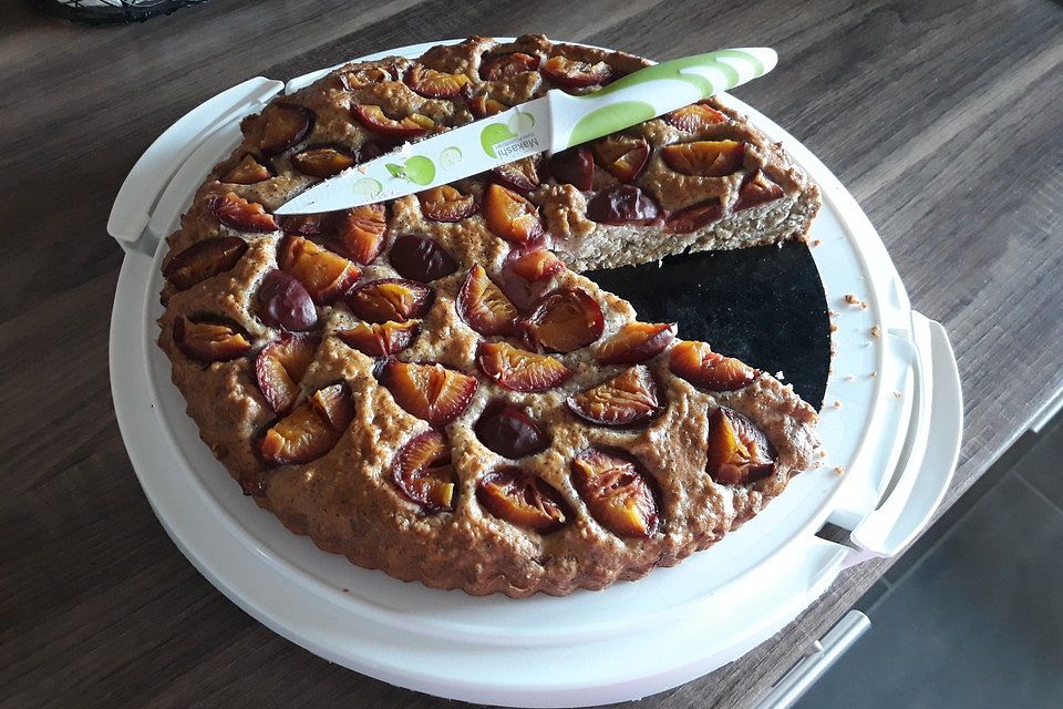 Zuckerfreier Obstkuchen