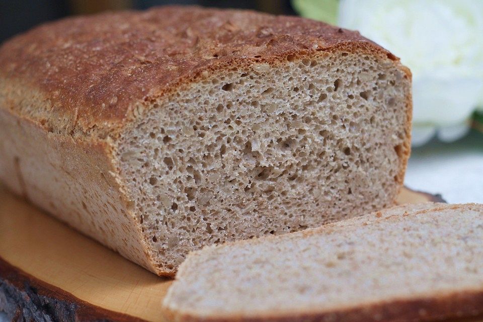 Jennys Dinkelvollkornbrot mit Sonnenblumenkernen