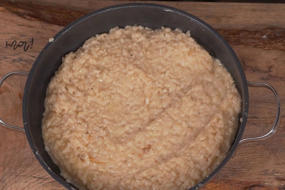 Risotto mit Meerrettich