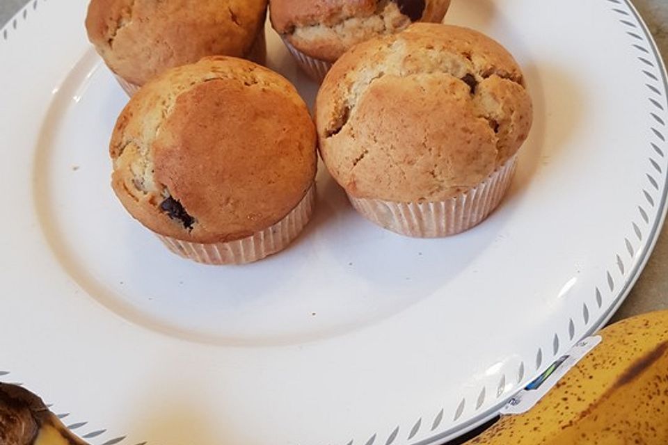 Bananen - Schoko - Muffins