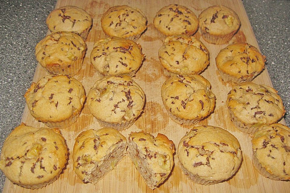 Bananen - Schoko - Muffins