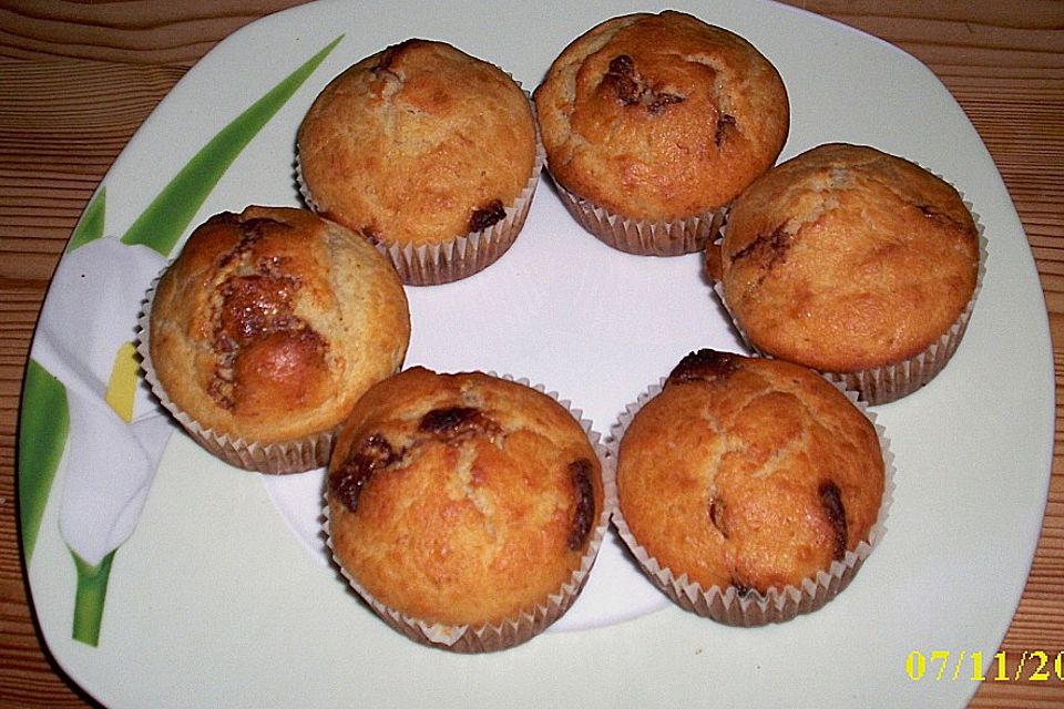 Bananen - Schoko - Muffins