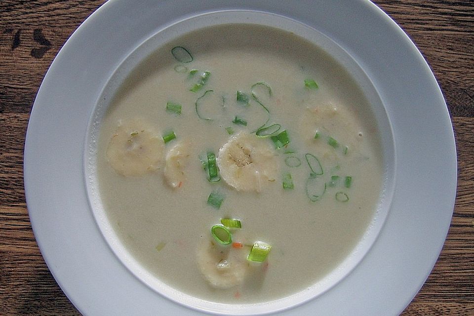 Bananen - Chili - Suppe