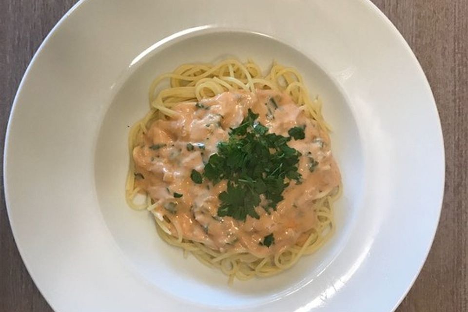 Spaghetti in Thunfischsoße