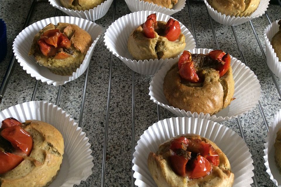 Muffins Caprese