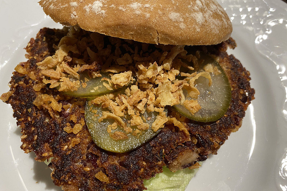 Veganer Kidneybohnen-Burger