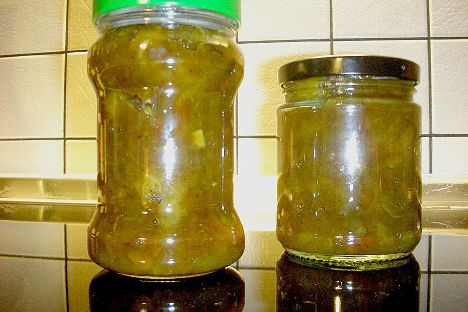 Zwiebel - Apfel - Chutney