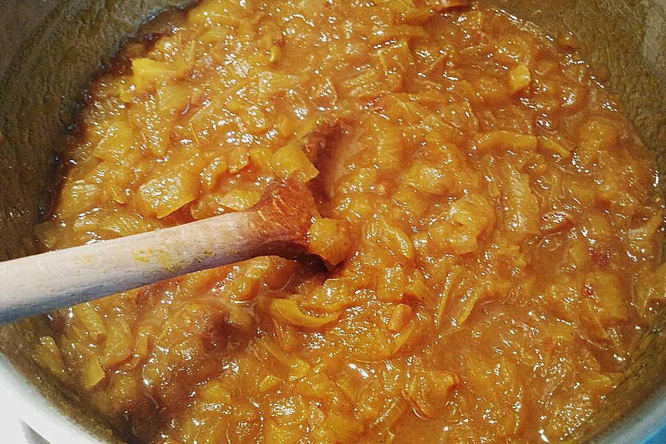 Zwiebel - Apfel - Chutney