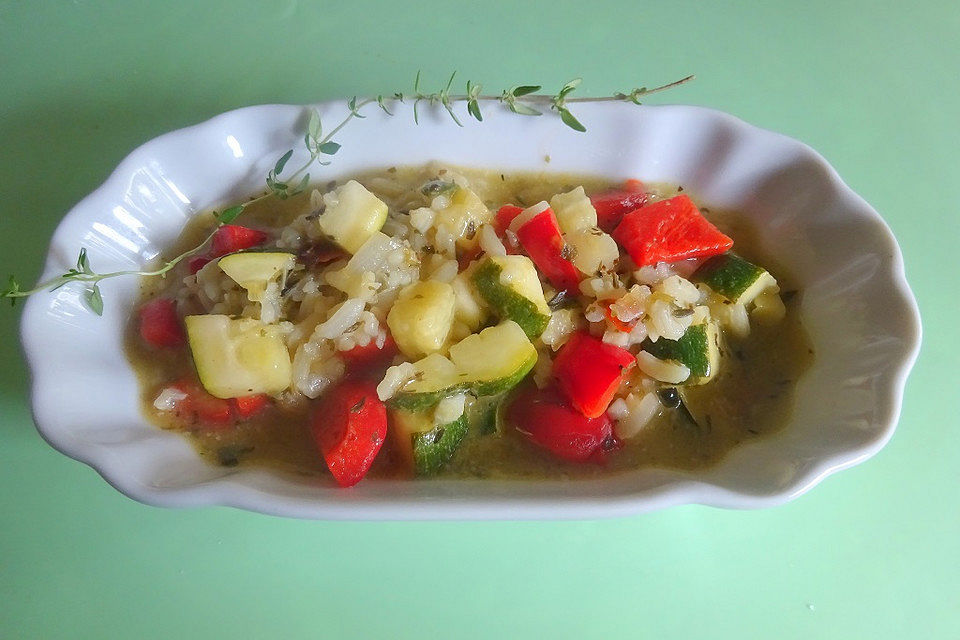 Risotto "rosso bianco verde"