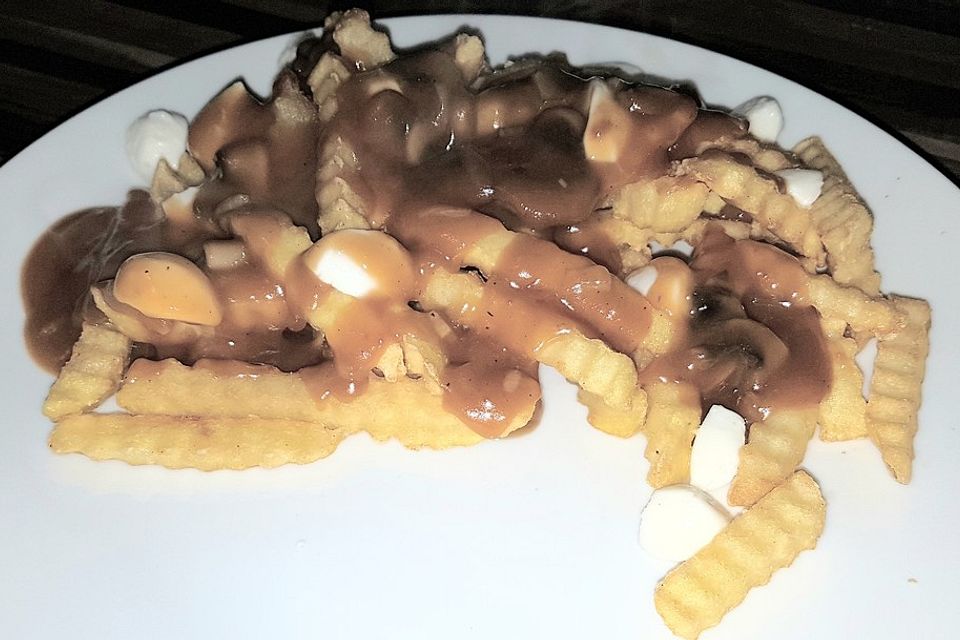 Poutine aus Kanada