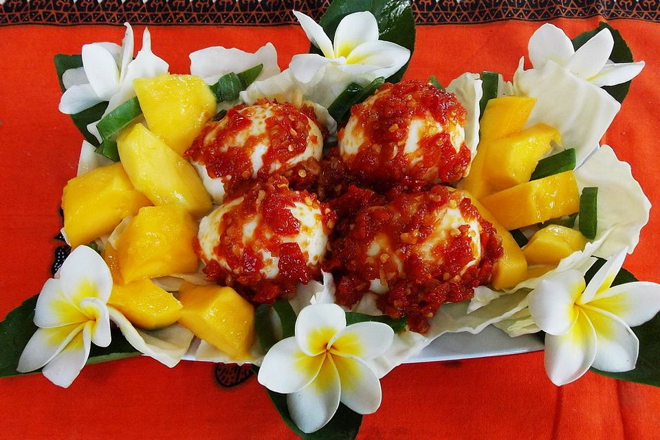 Telur Balado dengan Manga