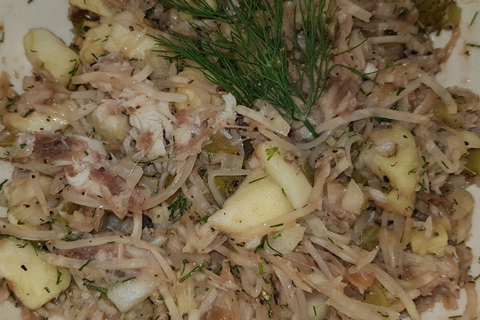 Fisch-Ernas delikater Fischsalat