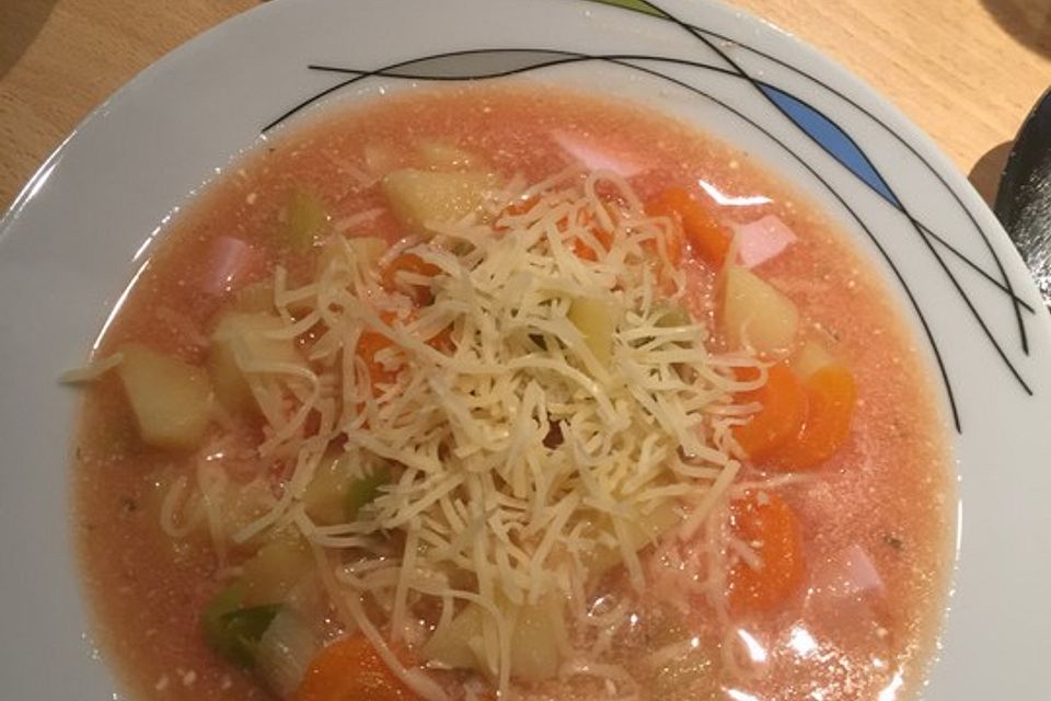 Kartoffel- Gemüsesuppe mal anders