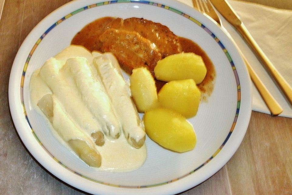 Spargel, gekocht