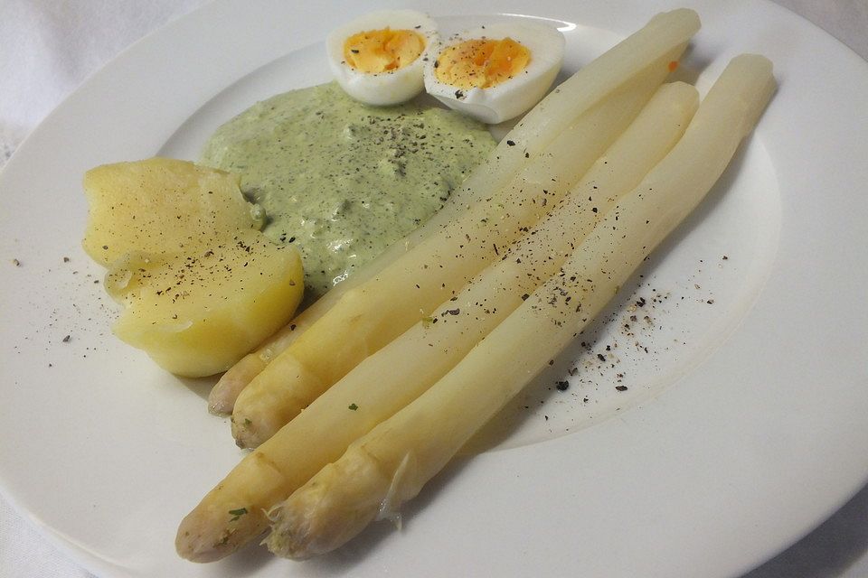 Spargel, gekocht