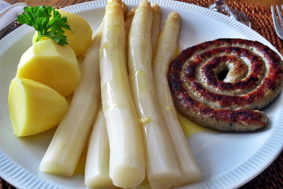 Spargel, gekocht