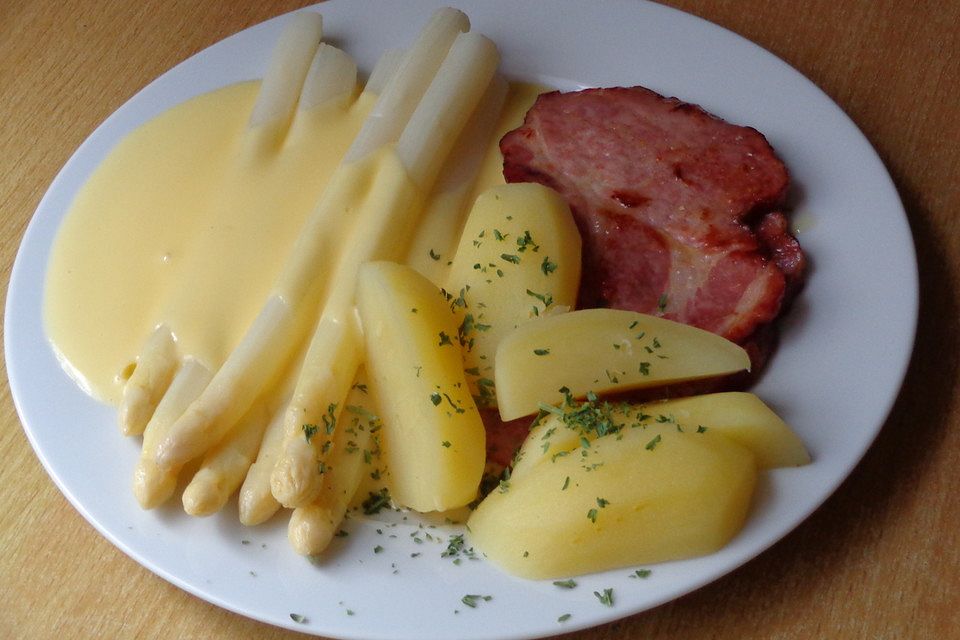 Spargel, gekocht