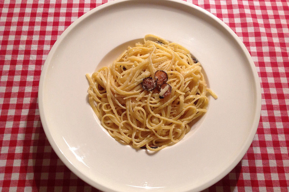 Pasta mit frischer Trüffel