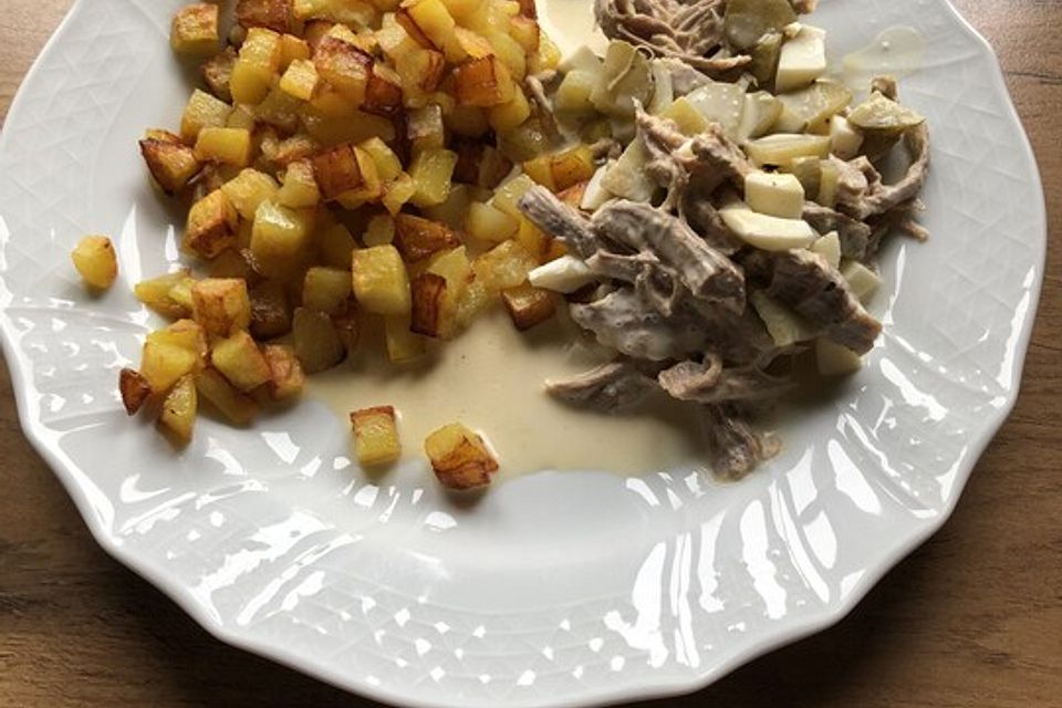 Saarländischer Rindfleischsalat