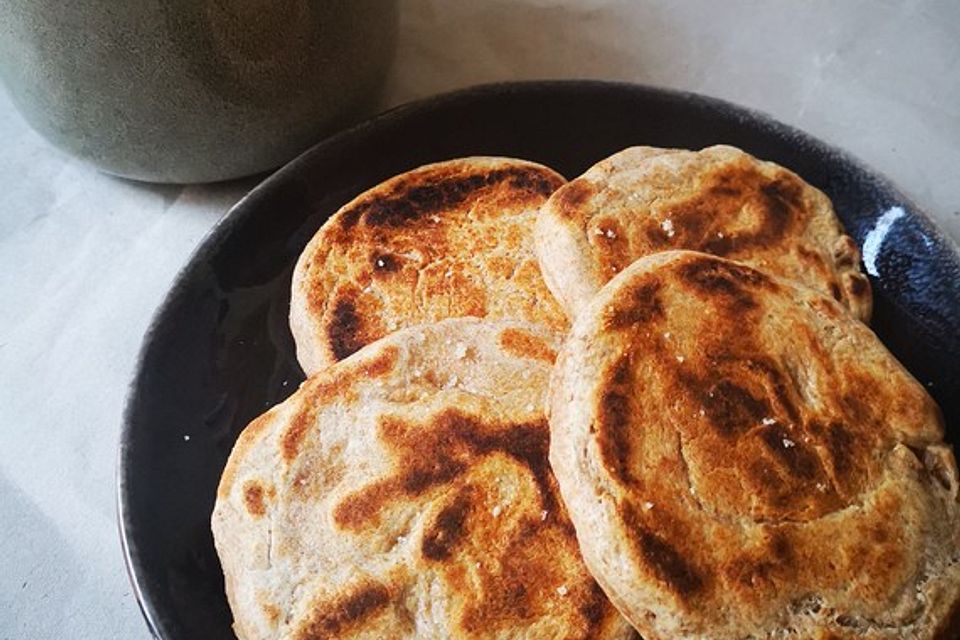 Pfannenbrot ohne Hefe