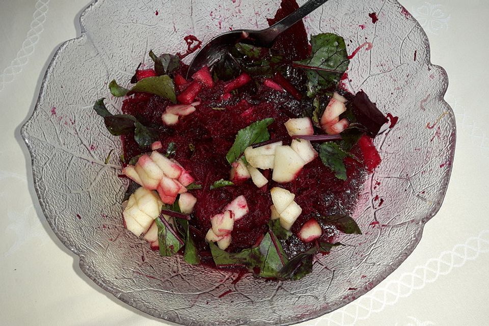 Rote Bete-Apfel-Salat