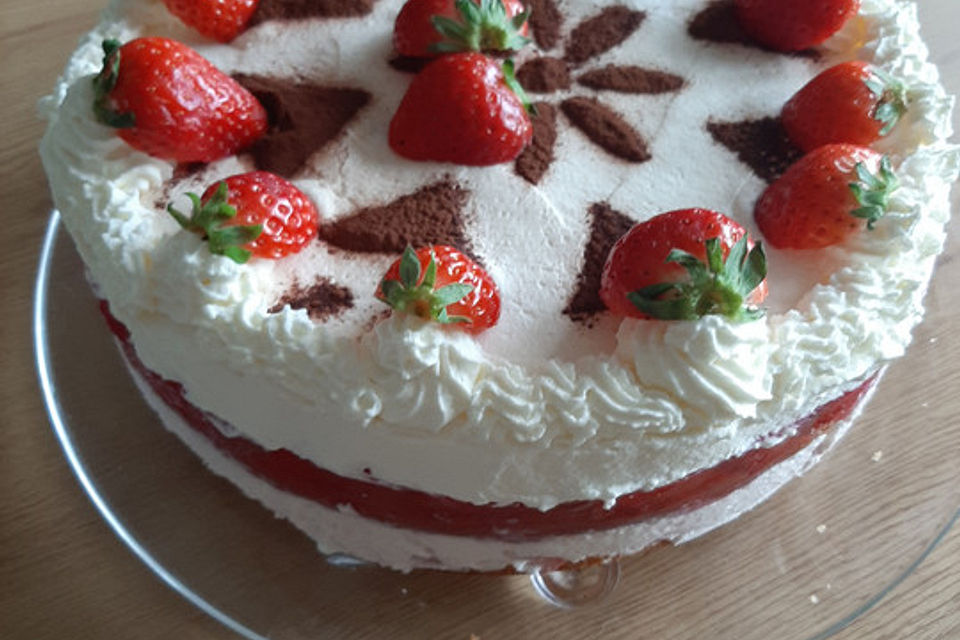 Easy Erdbeertorte