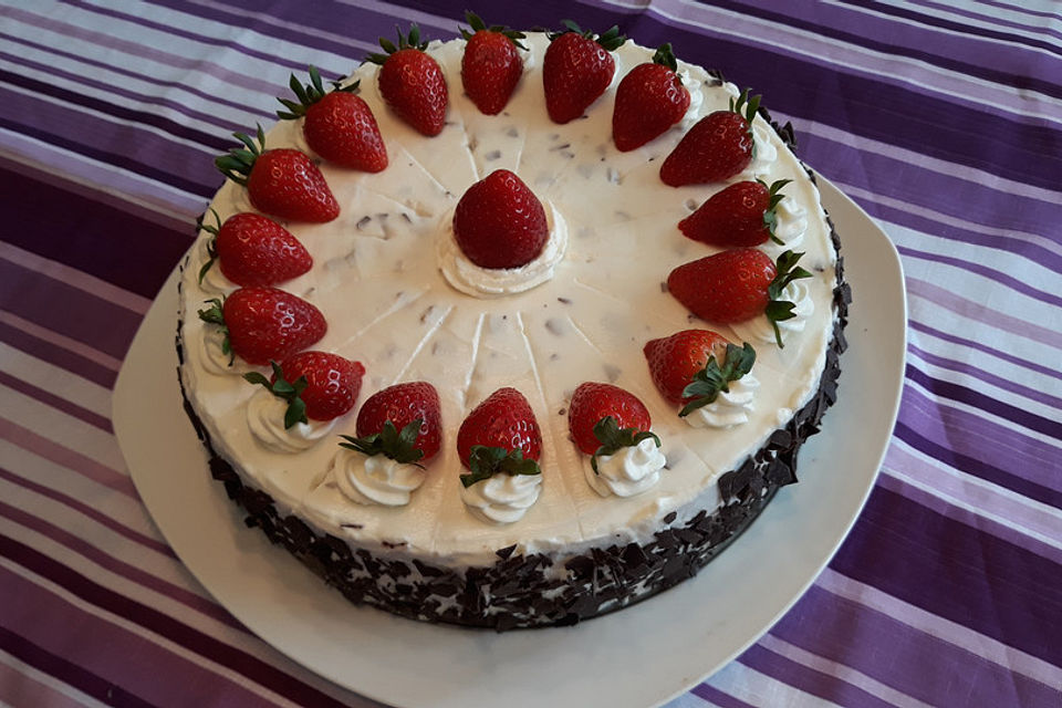 Easy Erdbeertorte